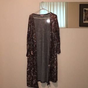 LulaRoe long sleeve cardigan